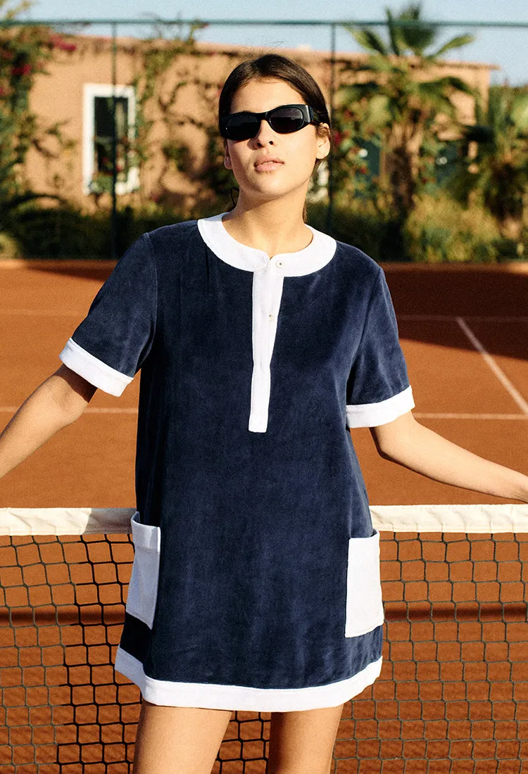 Pilar Dress Midnight sold by Ciao Lucia