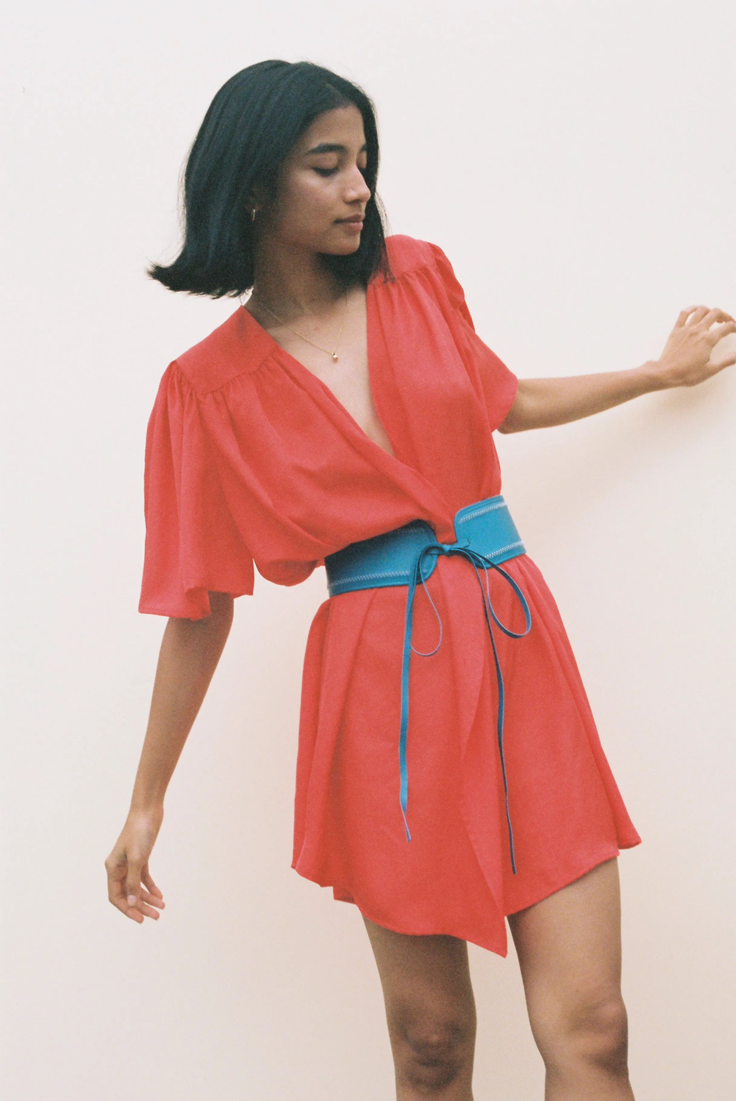 Sabrina Dress Poppy Sustainable sold by Ciao Lucia product image thumbnail 3