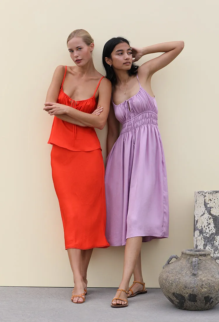 Valeria Skirt Poppy Sustainable sold by Ciao Lucia product image thumbnail 2