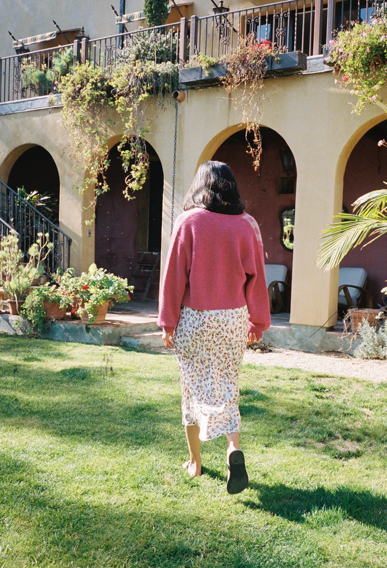 Varese Cardigan Ruby/Light Pink sold by Ciao Lucia product image thumbnail 3