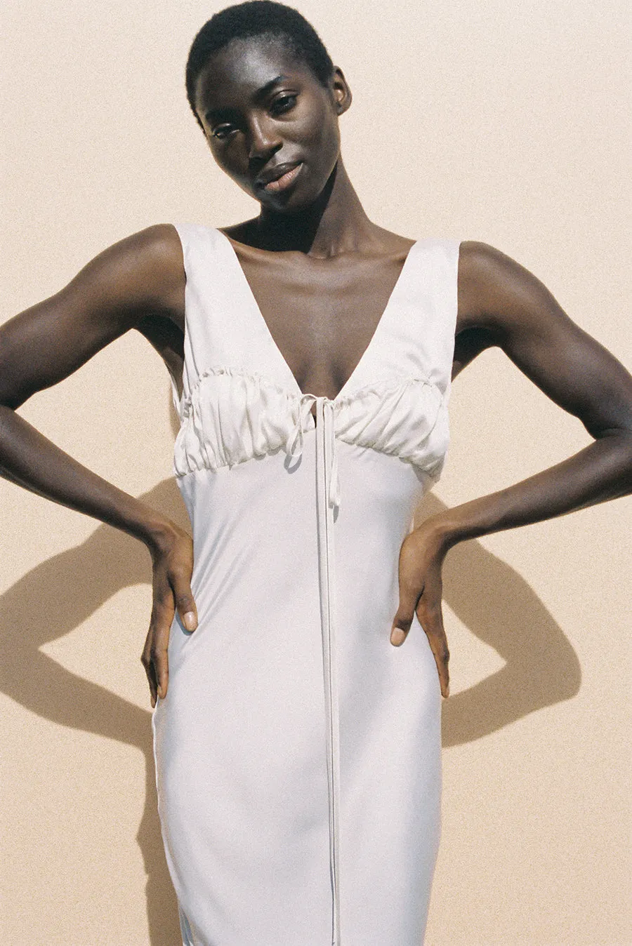 Carolinne Dress Ivory Sustainable sold by Ciao Lucia product image thumbnail 2