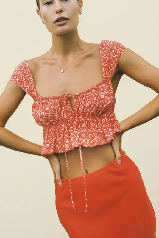 Cinetta Top Poppy sold by Ciao Lucia