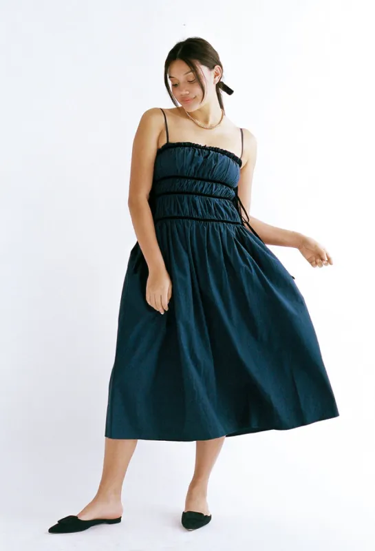 Elettra Dress Midnight sold by Ciao Lucia