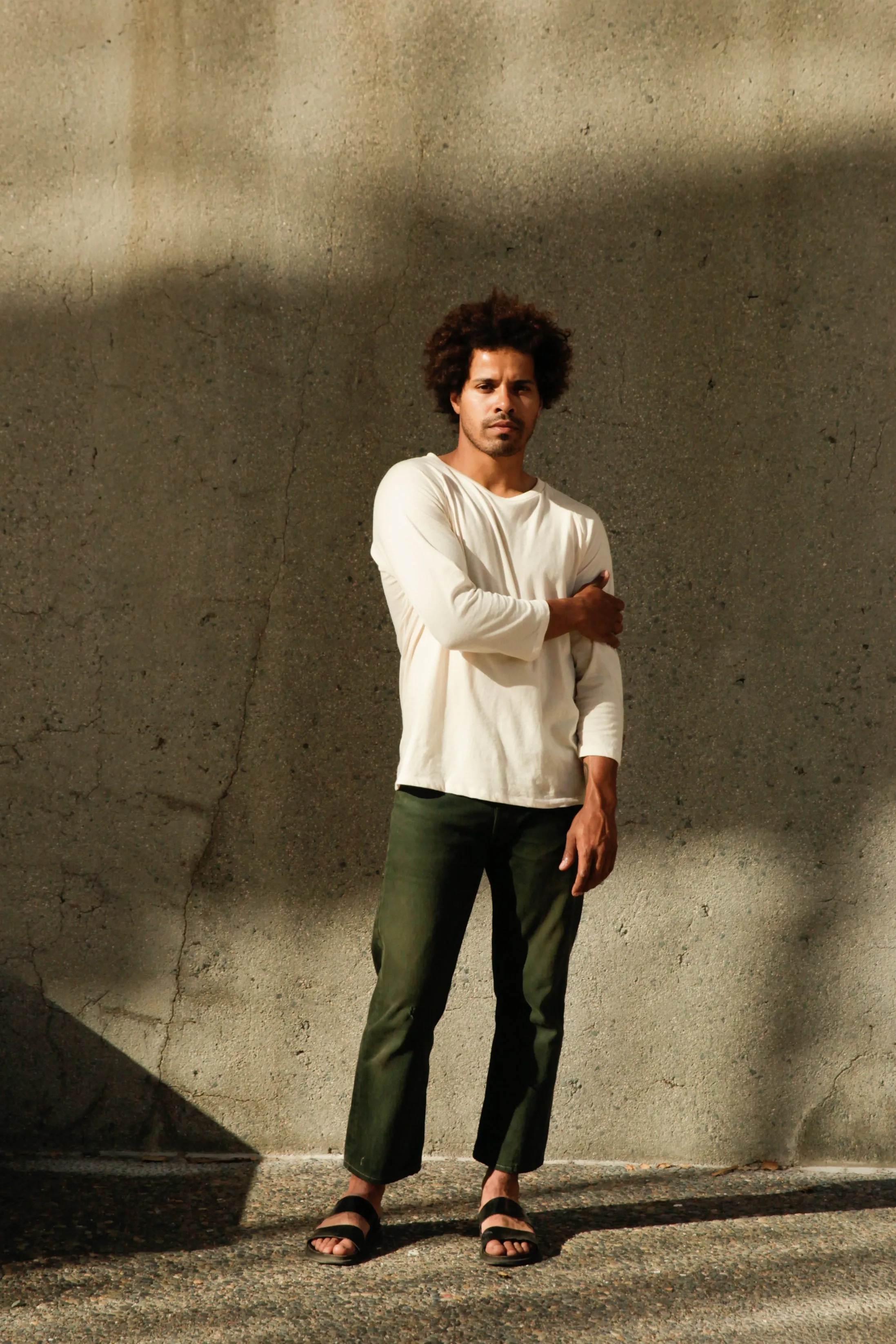 Men's Organic Raglan in Natural sold by Harvest and Mill product image thumbnail 2