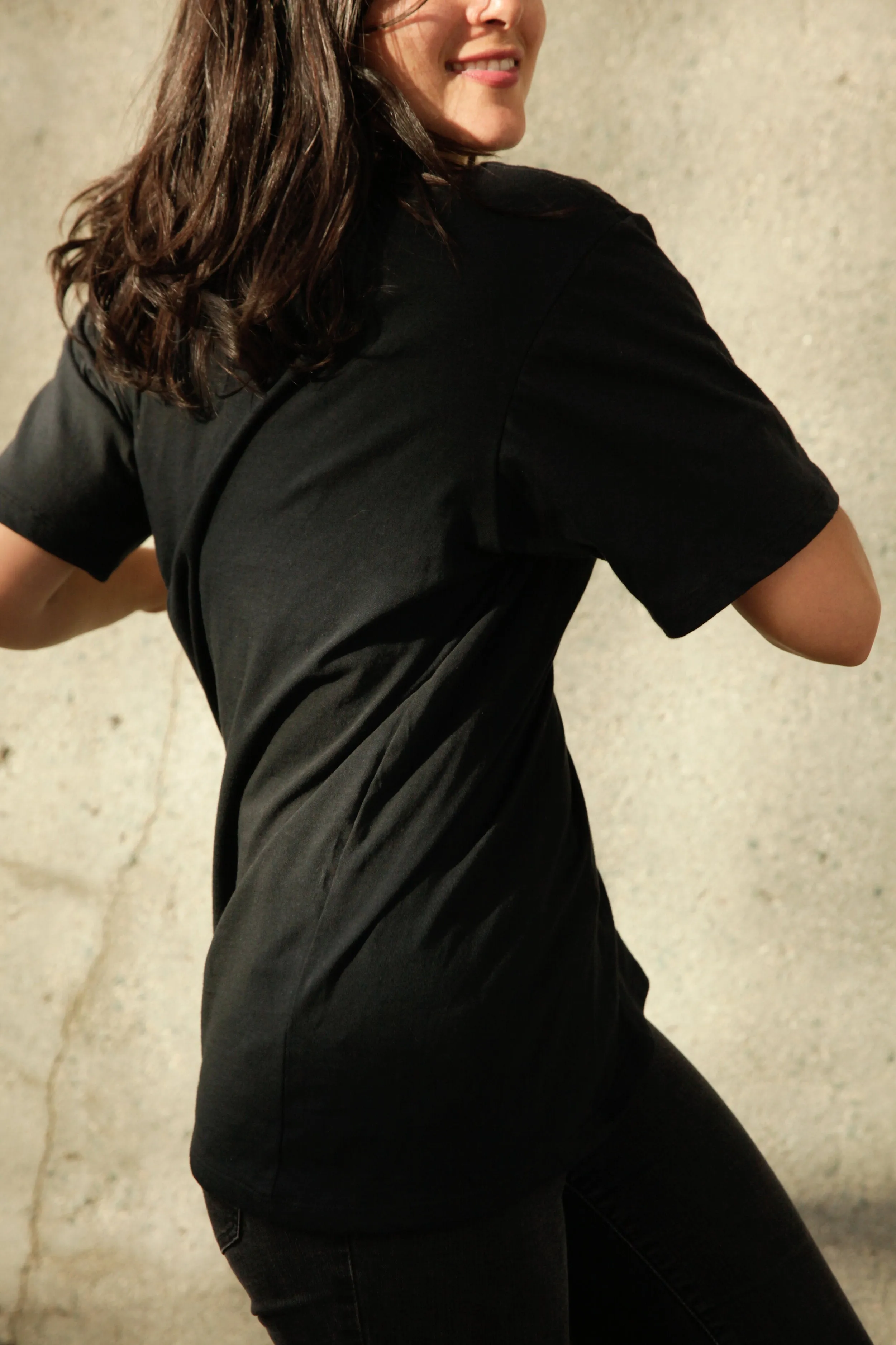 Women's Organic Unisex Style Crew Tee sold by Harvest and Mill product image thumbnail 3