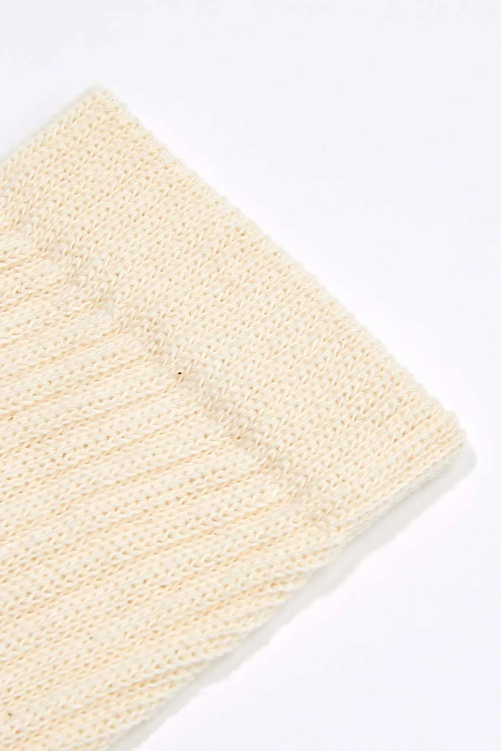 Women's 6 Pack Organic Cotton Socks Natural-White Crew sold by Harvest and Mill product image thumbnail 4