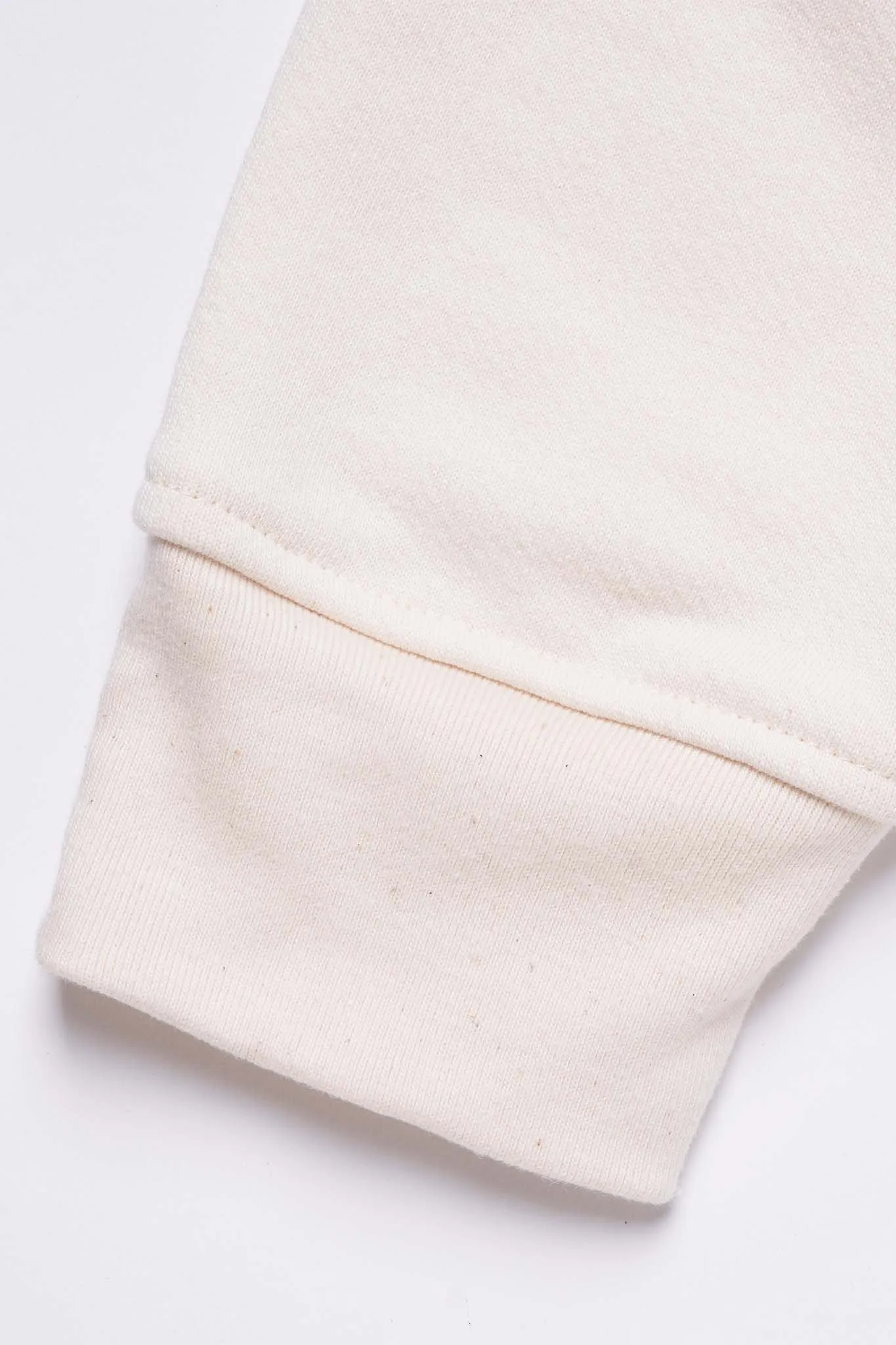 Men's Organic Hoodie Sweatshirt in Natural sold by Harvest and Mill product image thumbnail 5
