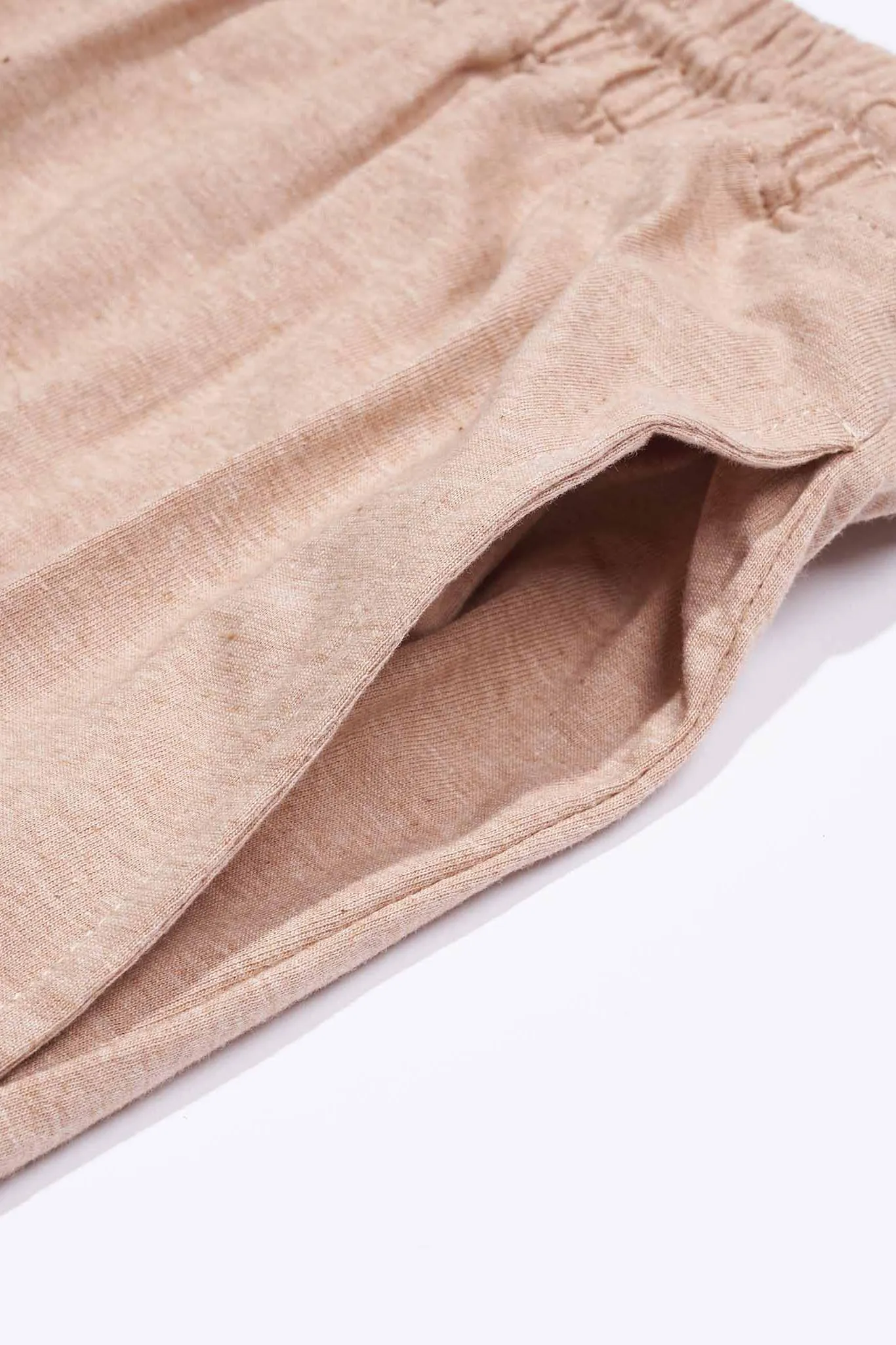 Women's Organic Heirloom Brown Jogger Pants sold by Harvest and Mill product image thumbnail 4