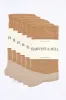 Women's 6 Pack Organic Cotton Socks Brown Crew sold by Harvest and Mill