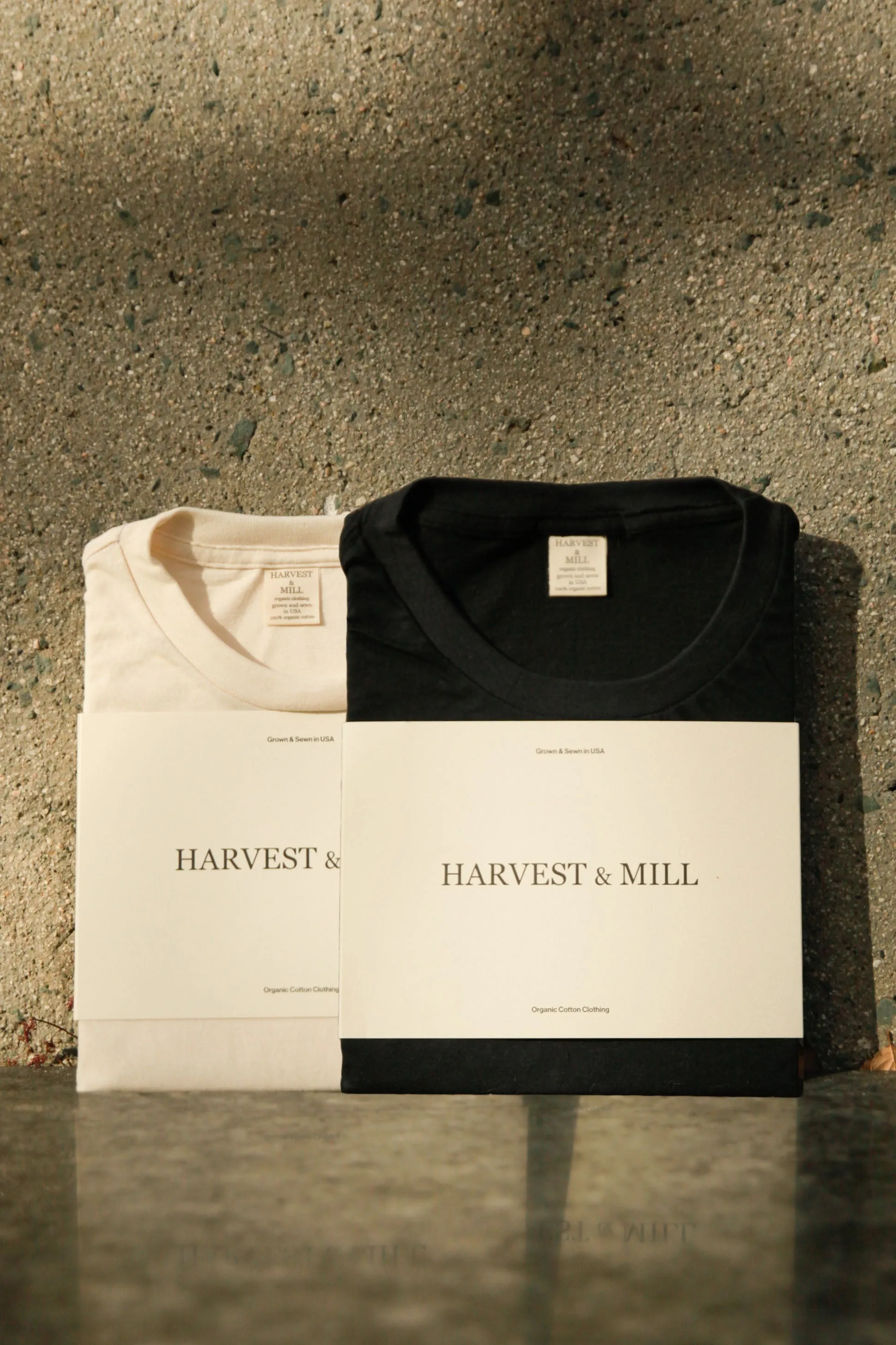 Men's Organic Crew Tee 2 Pack sold by Harvest and Mill product image thumbnail 2