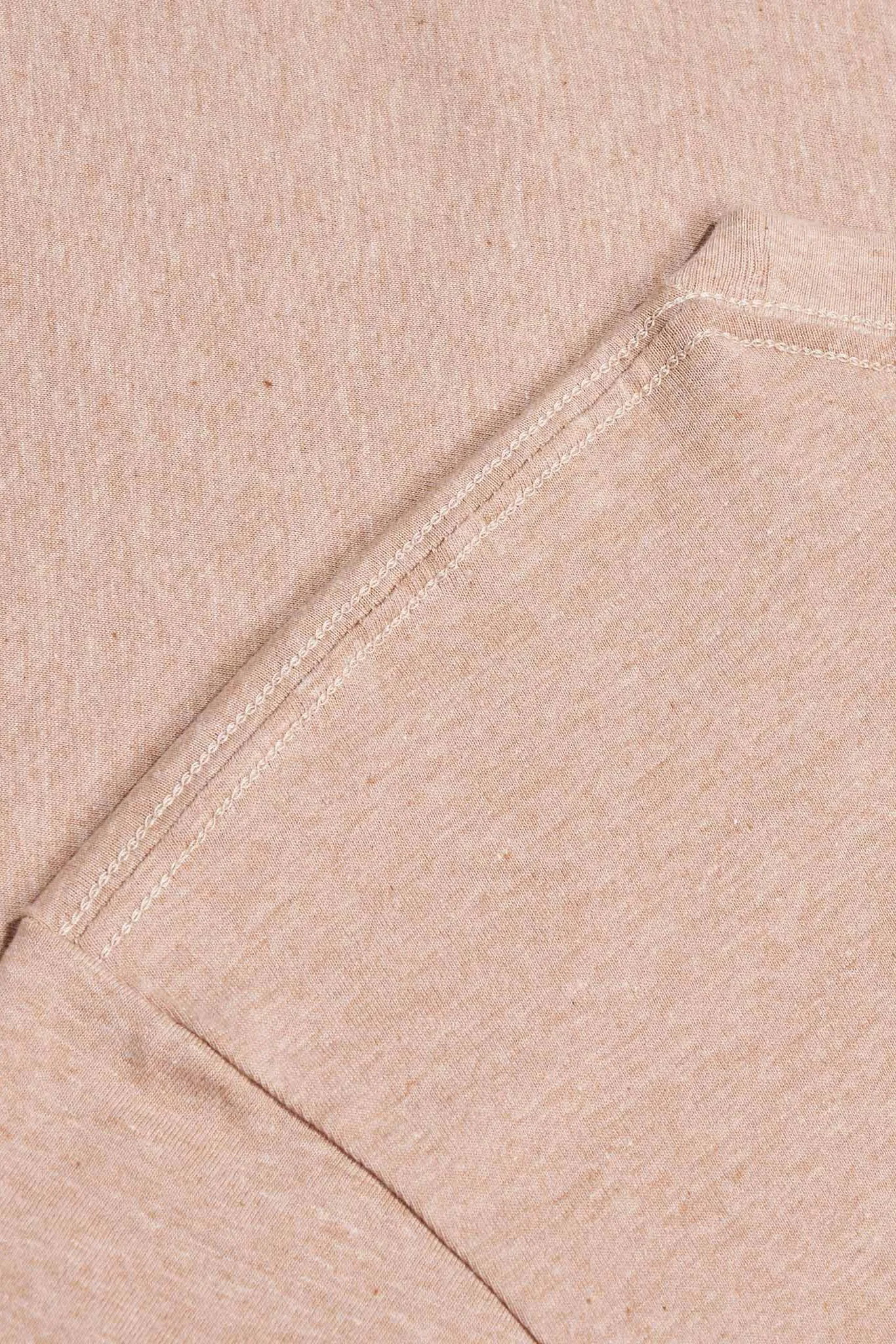 Men's Organic Heirloom Brown Crew Tee sold by Harvest and Mill product image thumbnail 5