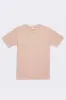 Men's Organic Heirloom Brown Crew Tee sold by Harvest and Mill