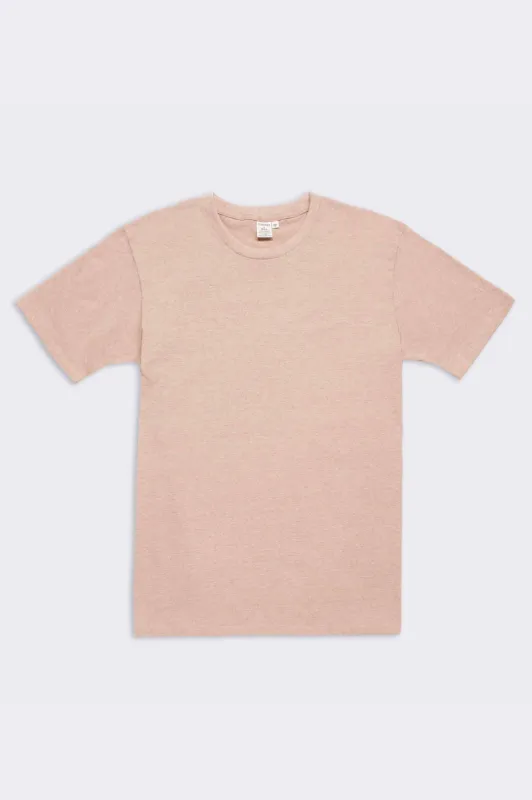 Men's Organic Heirloom Brown Crew Tee sold by Harvest and Mill
