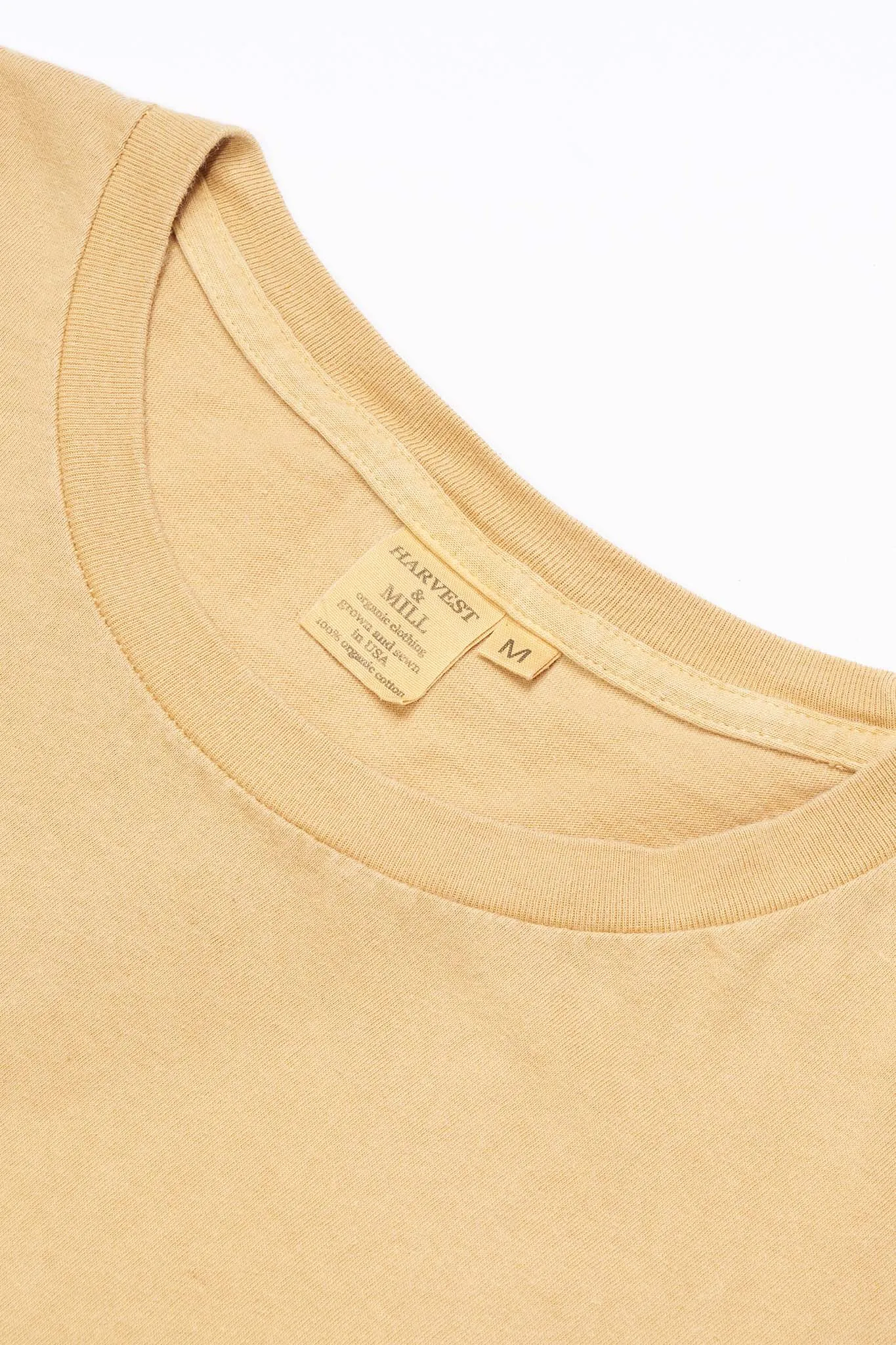 Natural Dye Pomegranate + Chestnut Women's Organic Unisex Style Crew Tee sold by Harvest and Mill product image thumbnail 2