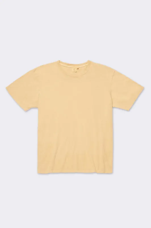 Natural Dye Pomegranate + Chestnut Women's Organic Unisex Style Crew Tee sold by Harvest and Mill