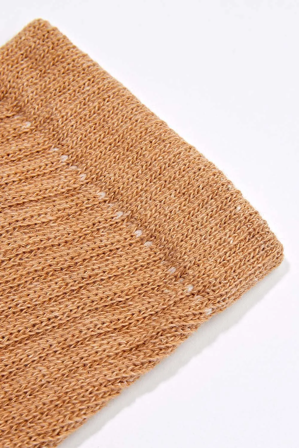 Men's Organic Cotton Socks Brown Crew sold by Harvest and Mill product image thumbnail 4