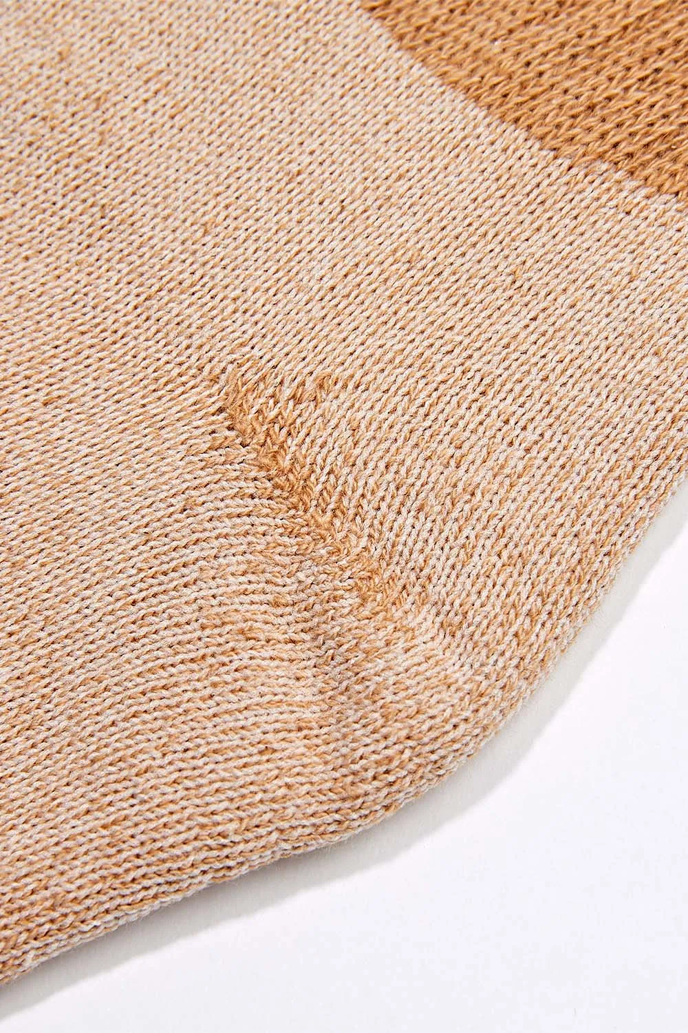 Men's Organic Cotton Socks Brown Crew sold by Harvest and Mill product image thumbnail 5