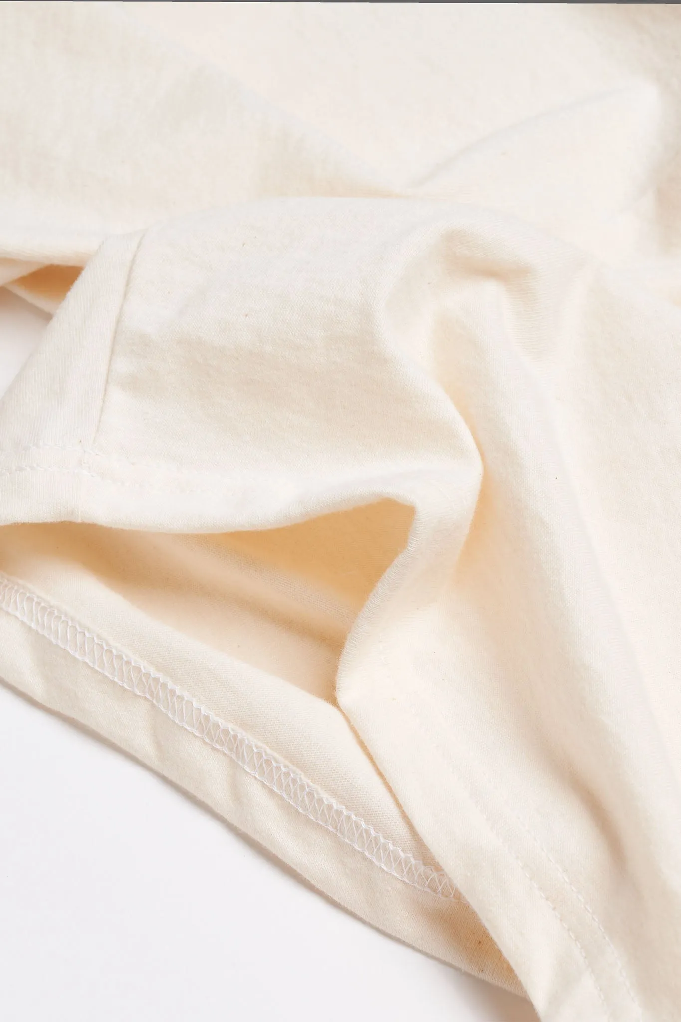 Men's Organic Drawstring Only Lounge Shorts in Natural sold by Harvest and Mill product image thumbnail 5