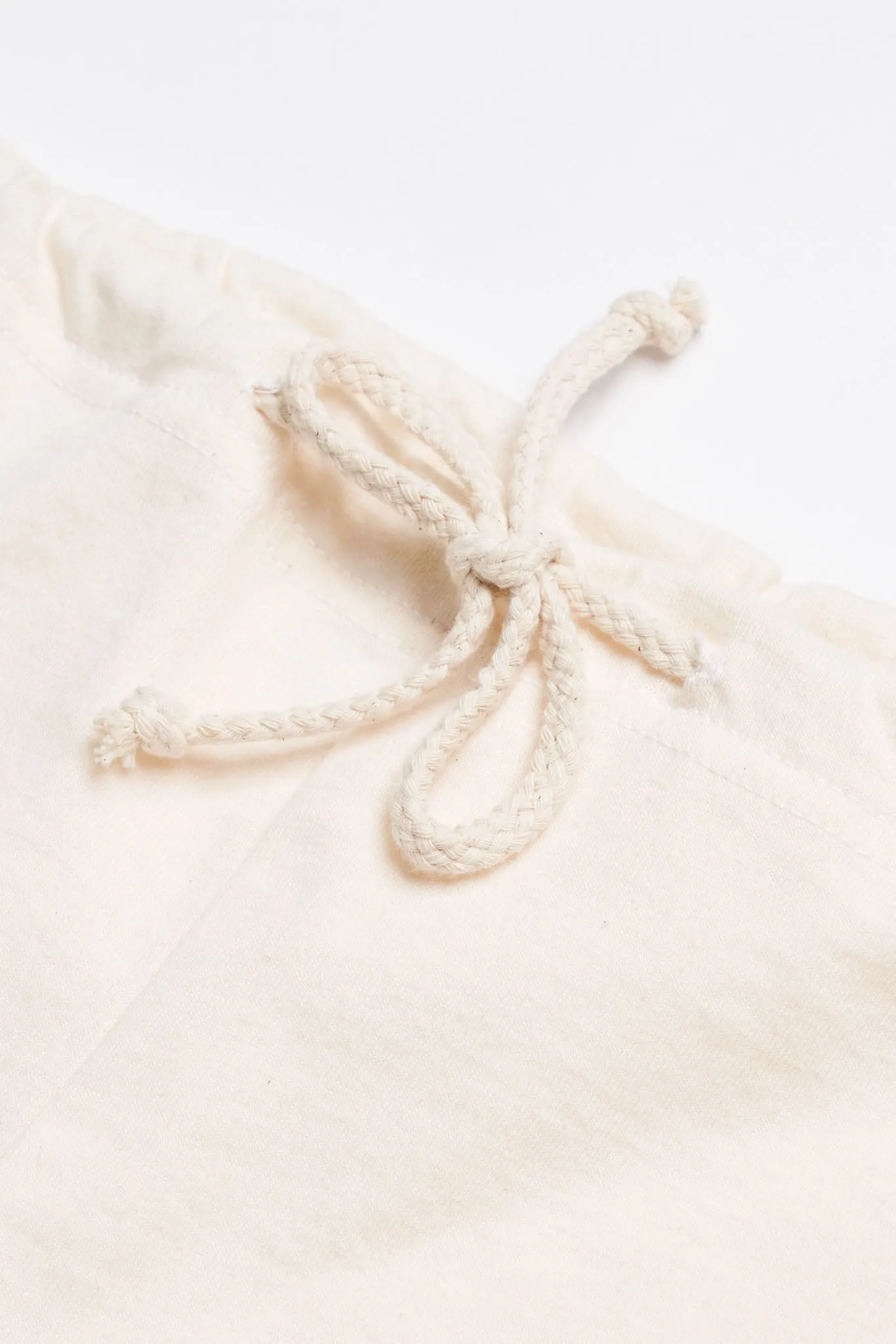 Men's Organic Drawstring Only Lounge Shorts in Natural sold by Harvest and Mill product image thumbnail 3