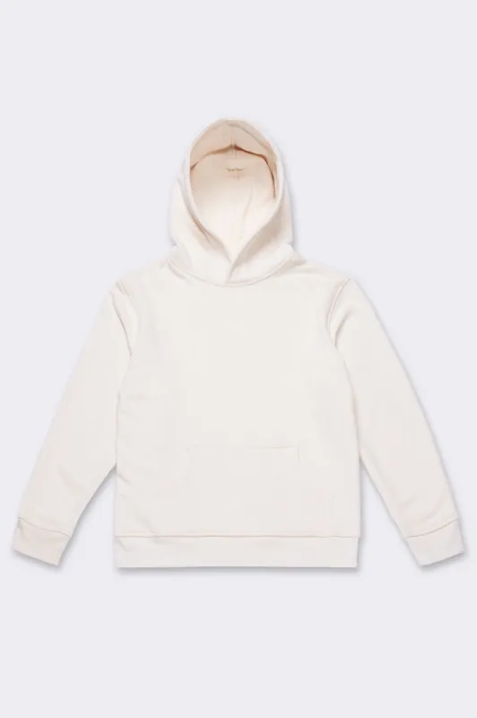 Women's Organic Hoodie Sweatshirt in Natural sold by Harvest and Mill