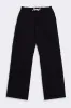 Men's Organic Straight Leg Lounge Pants in Black sold by Harvest and Mill