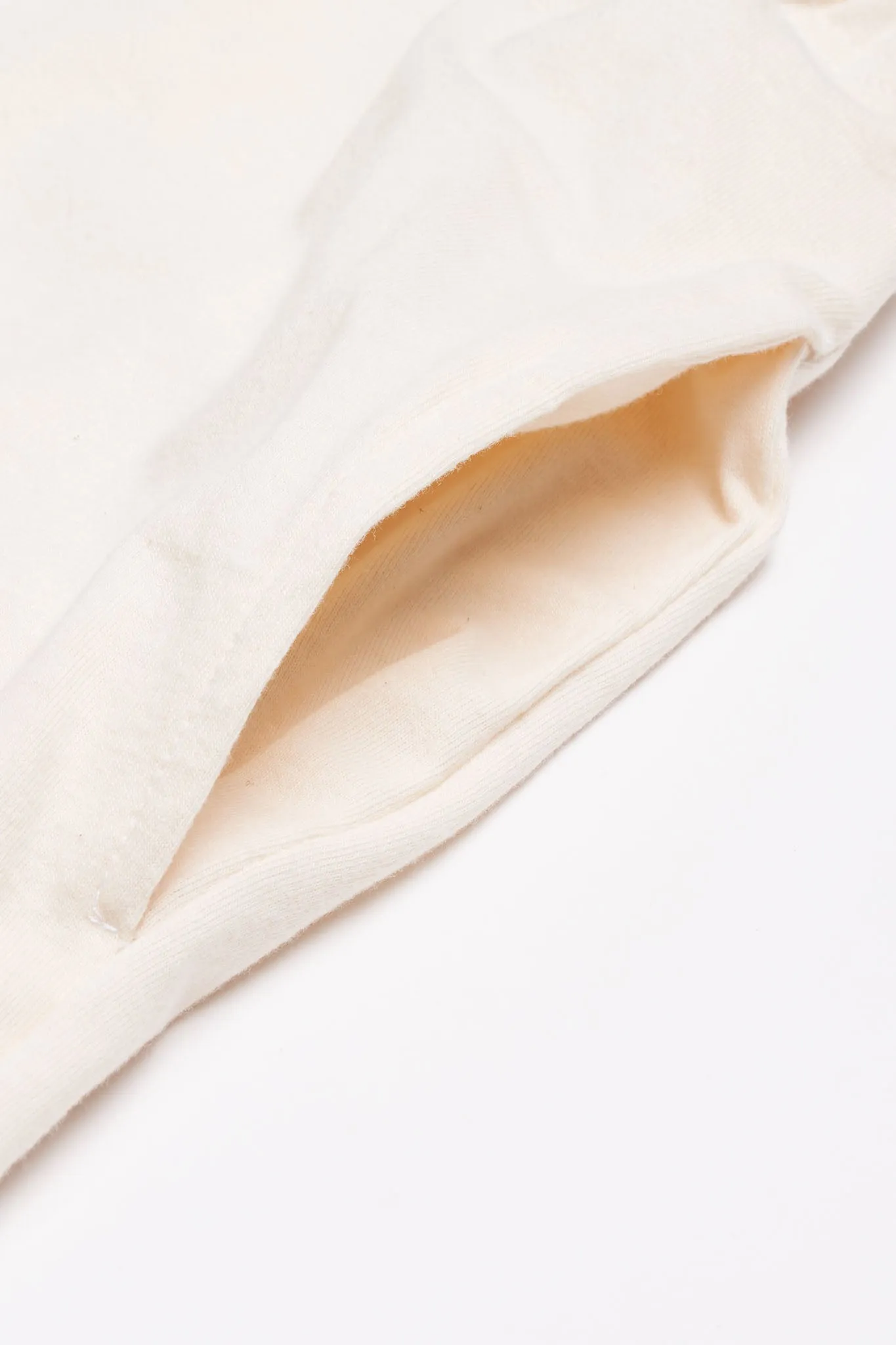 Men's Organic Drawstring Only Lounge Pants in Natural sold by Harvest and Mill product image thumbnail 4