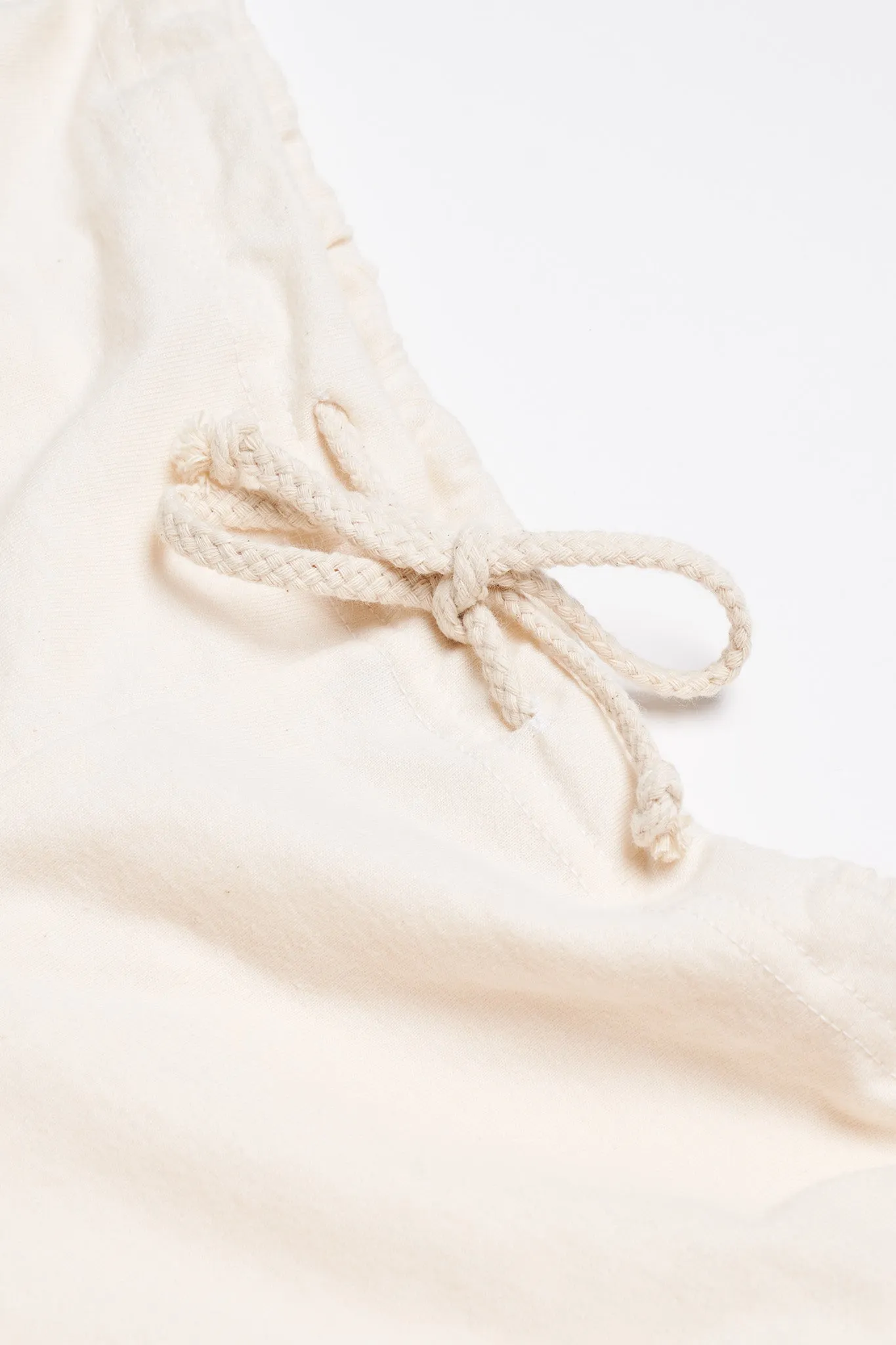 Men's Organic Drawstring Only Lounge Pants in Natural sold by Harvest and Mill product image thumbnail 5