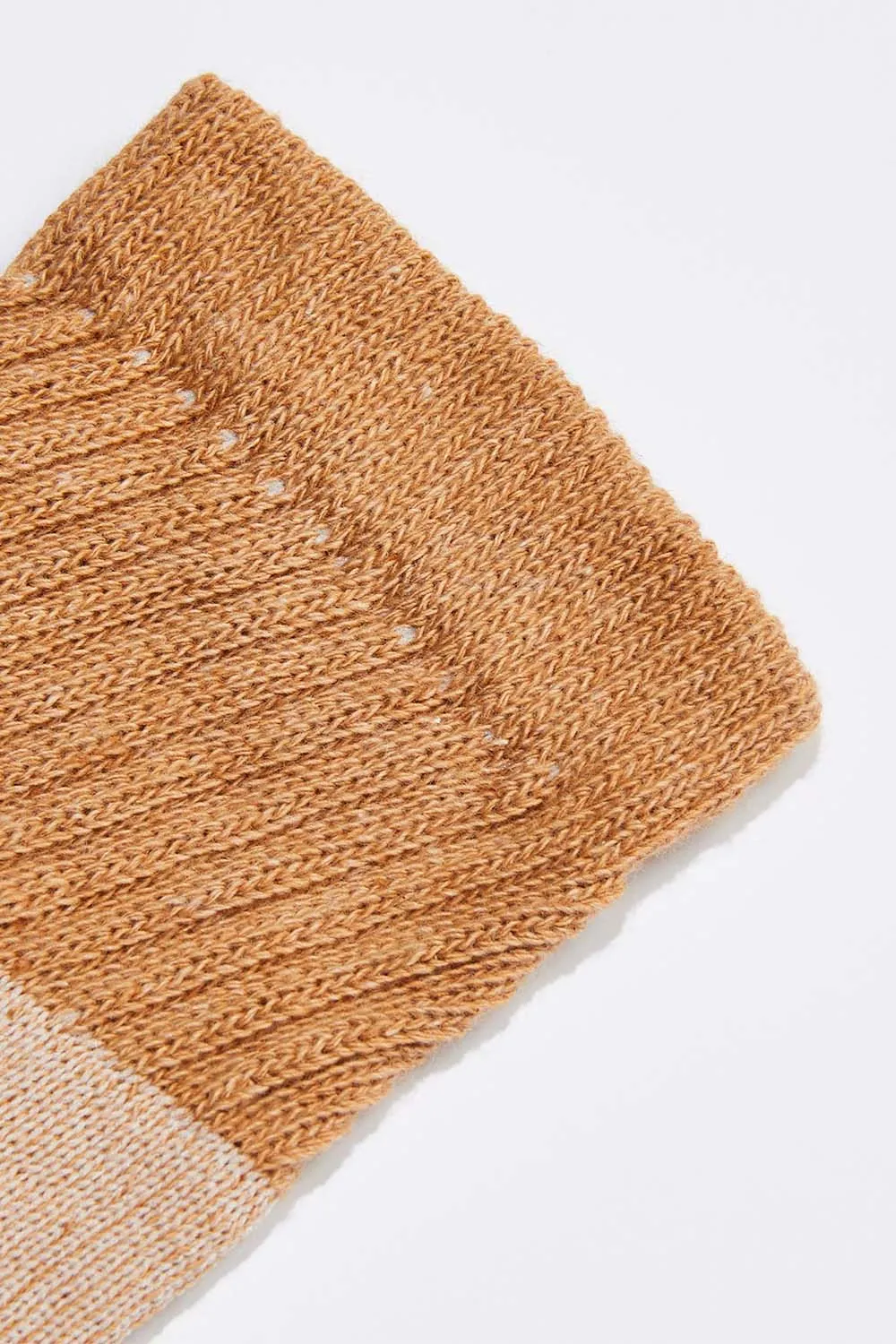 Men's Organic Cotton Socks Brown Ankle sold by Harvest and Mill product image thumbnail 4