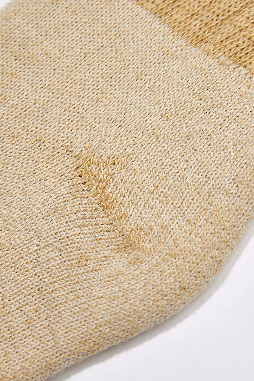 Men's Organic Cotton Socks Tan-Green Ankle sold by Harvest and Mill product image thumbnail 5