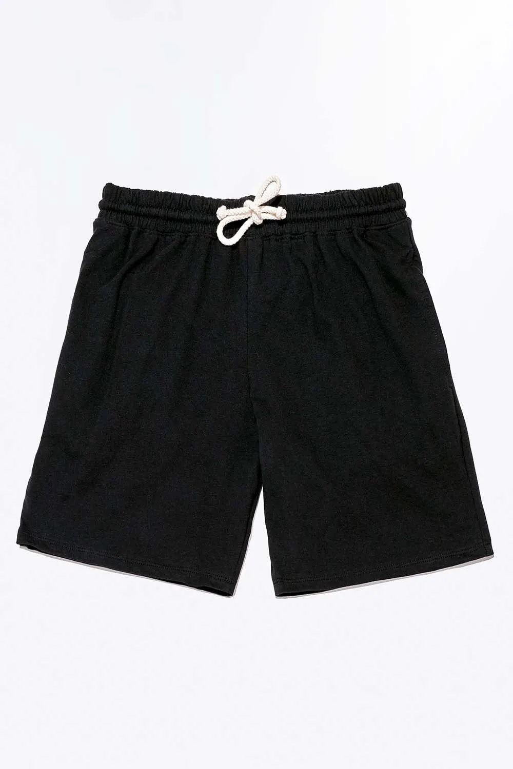 Women's Organic Black Pack: Athletic Shorts + Unisex Style Tee sold by Harvest and Mill product image thumbnail 2