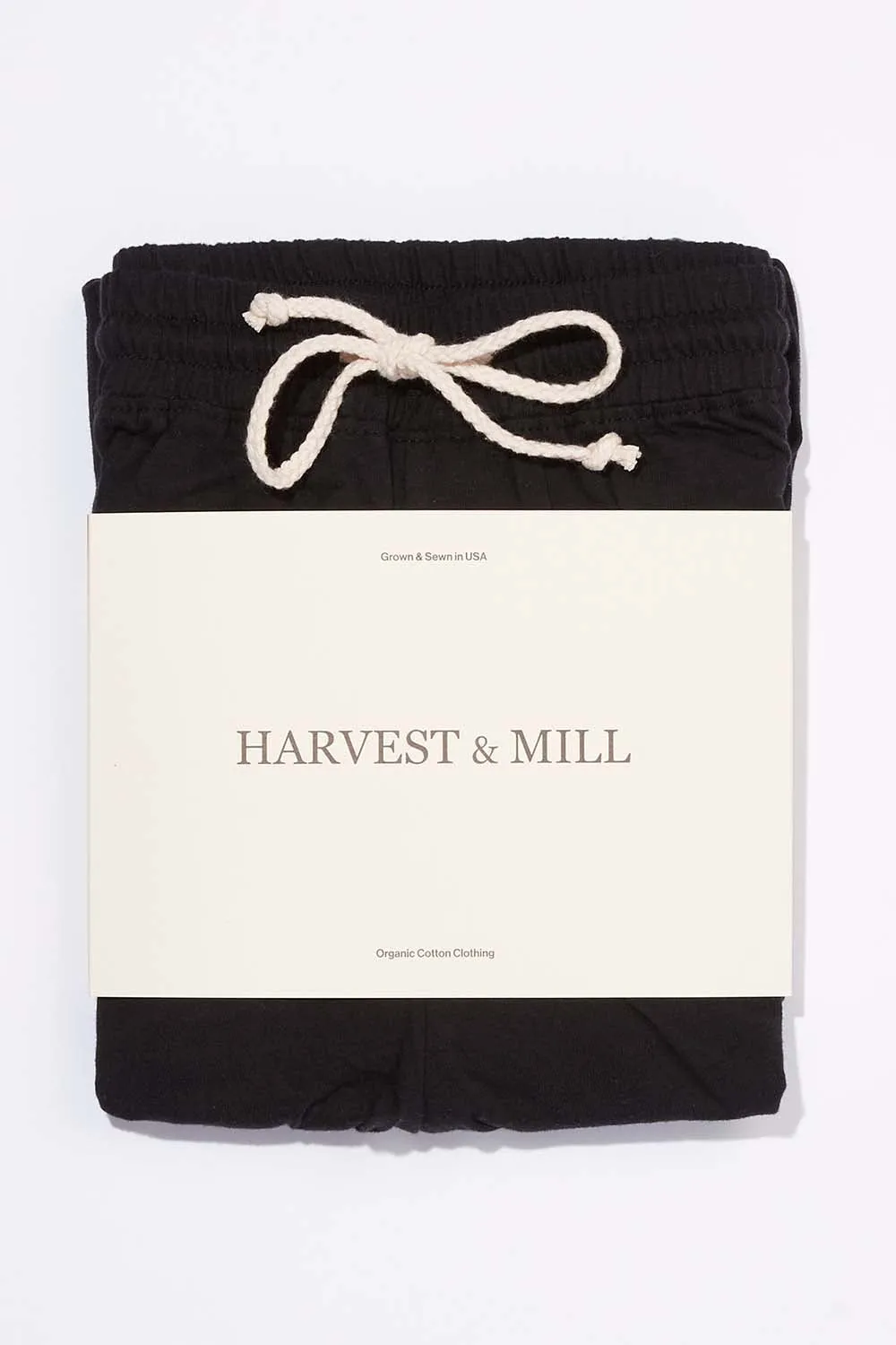 Women's Organic Black Pack: Athletic Shorts + Unisex Style Tee sold by Harvest and Mill product image thumbnail 5