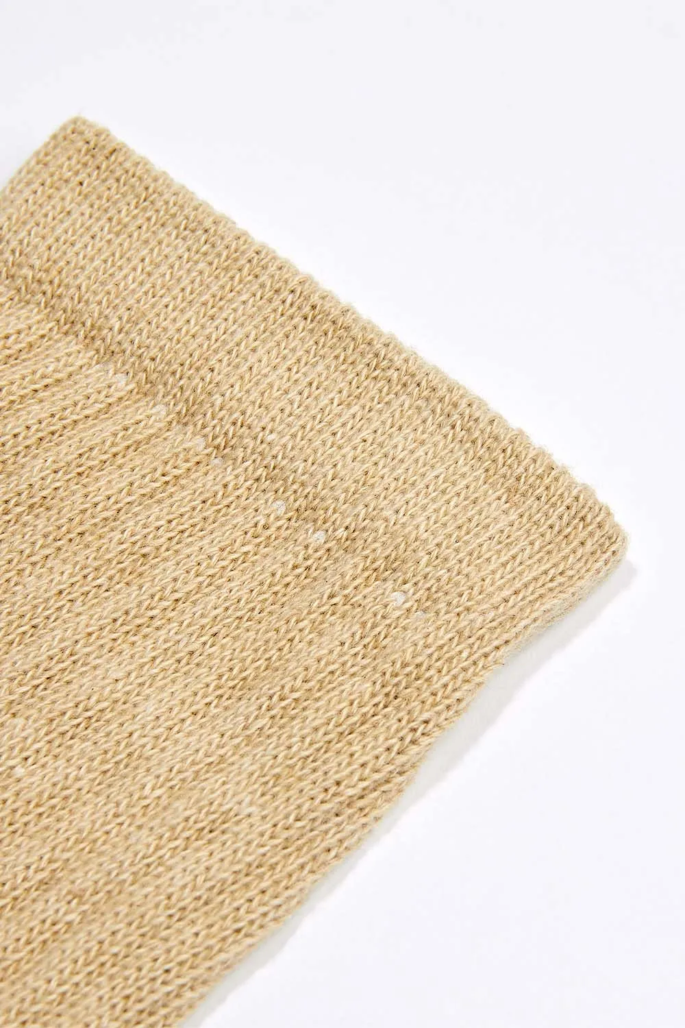 Men's 3 Pack Organic Cotton Socks Tan-Green Crew sold by Harvest and Mill product image thumbnail 4