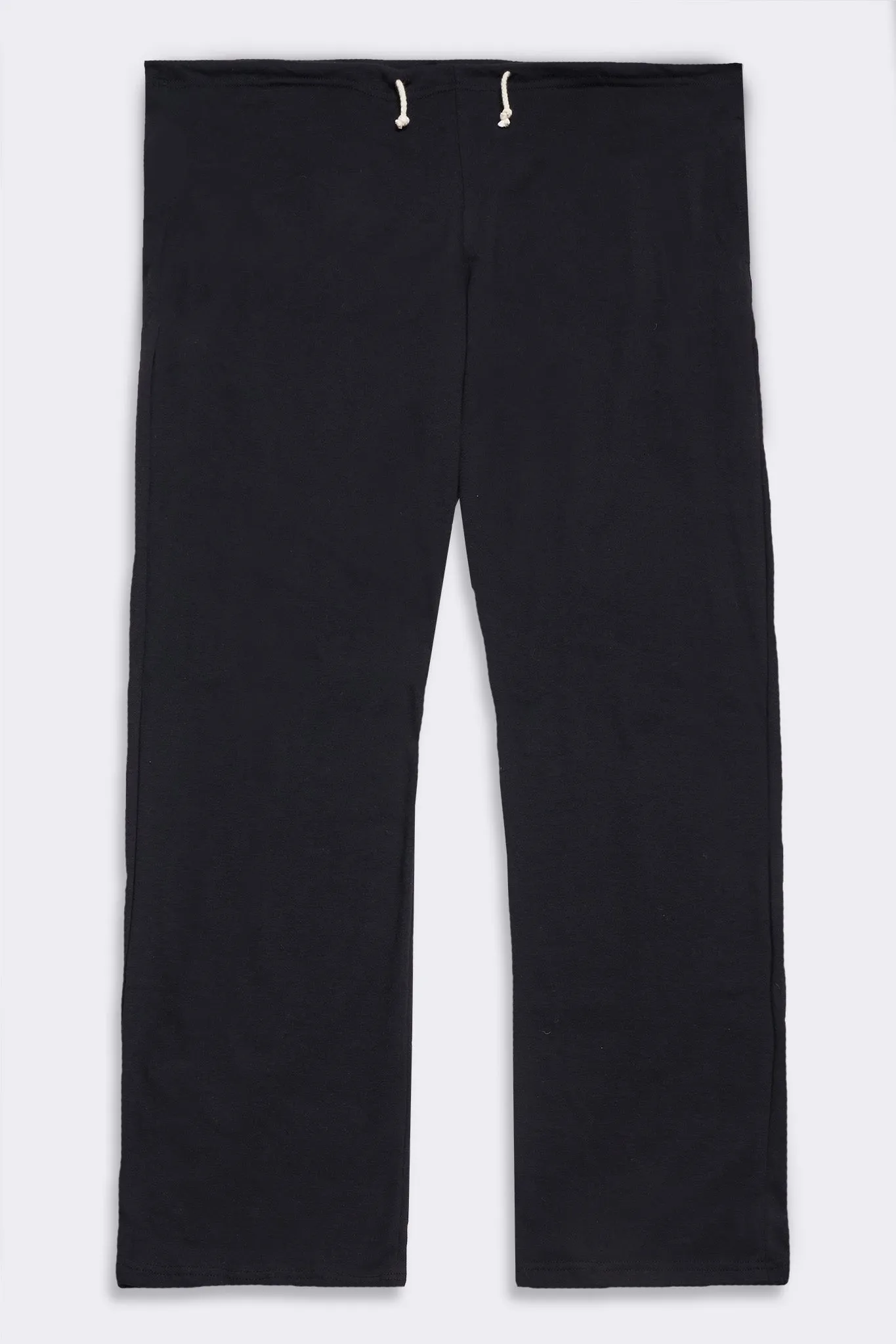 Women's Organic Drawstring Only Lounge Pants in Black sold by Harvest and Mill