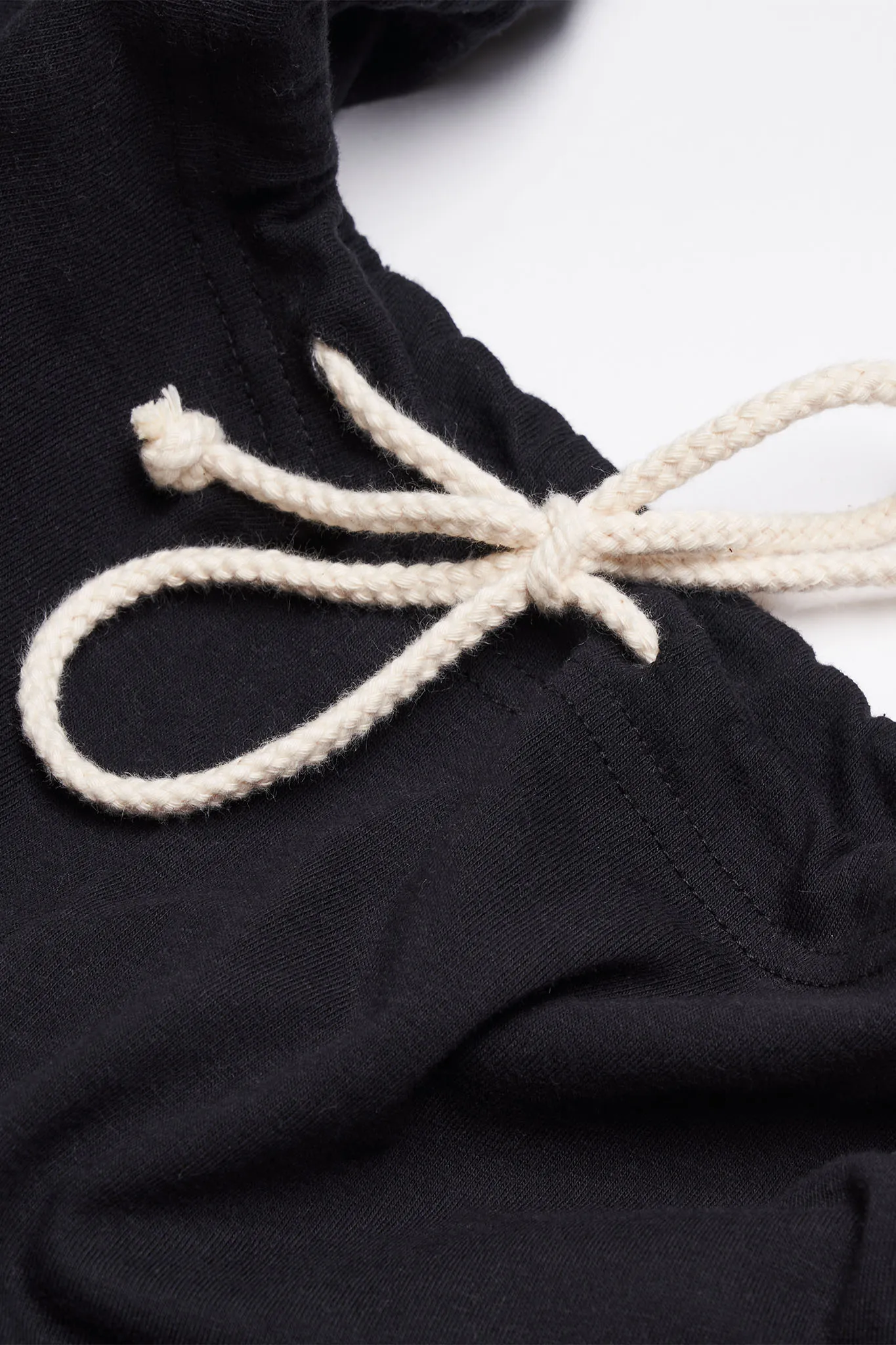 Women's Organic Drawstring Only Lounge Pants in Black sold by Harvest and Mill product image thumbnail 5