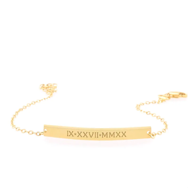 Bar Bracelet sold by Tiny Tags