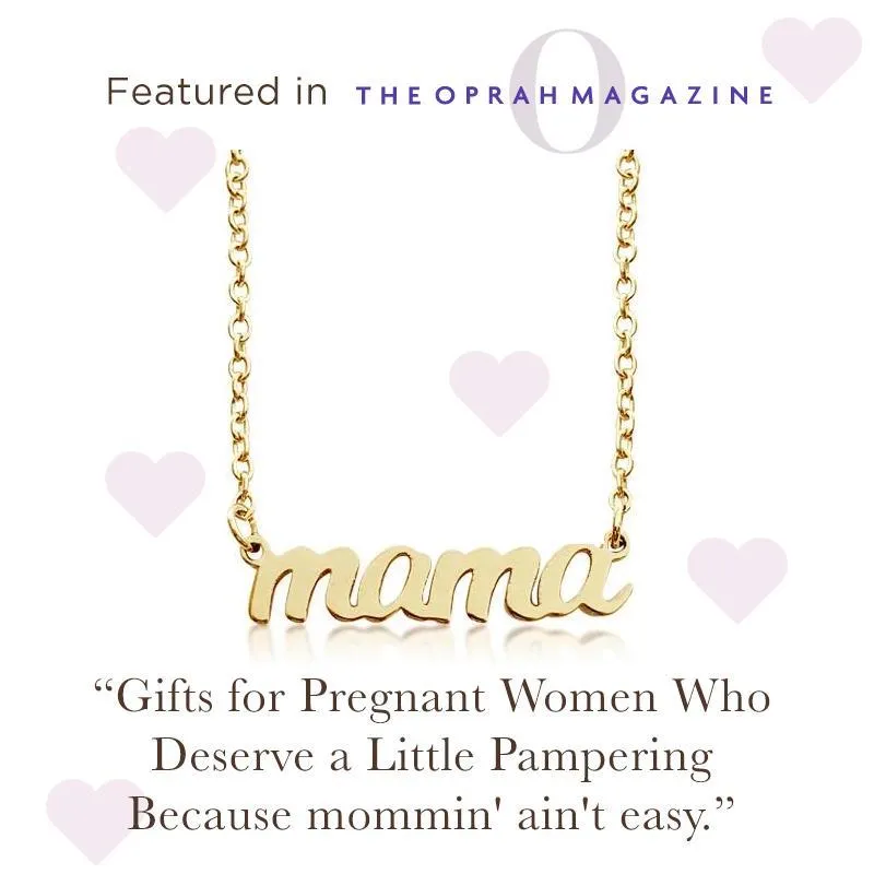 Gold Script Mama Nameplate sold by Tiny Tags product image thumbnail 5