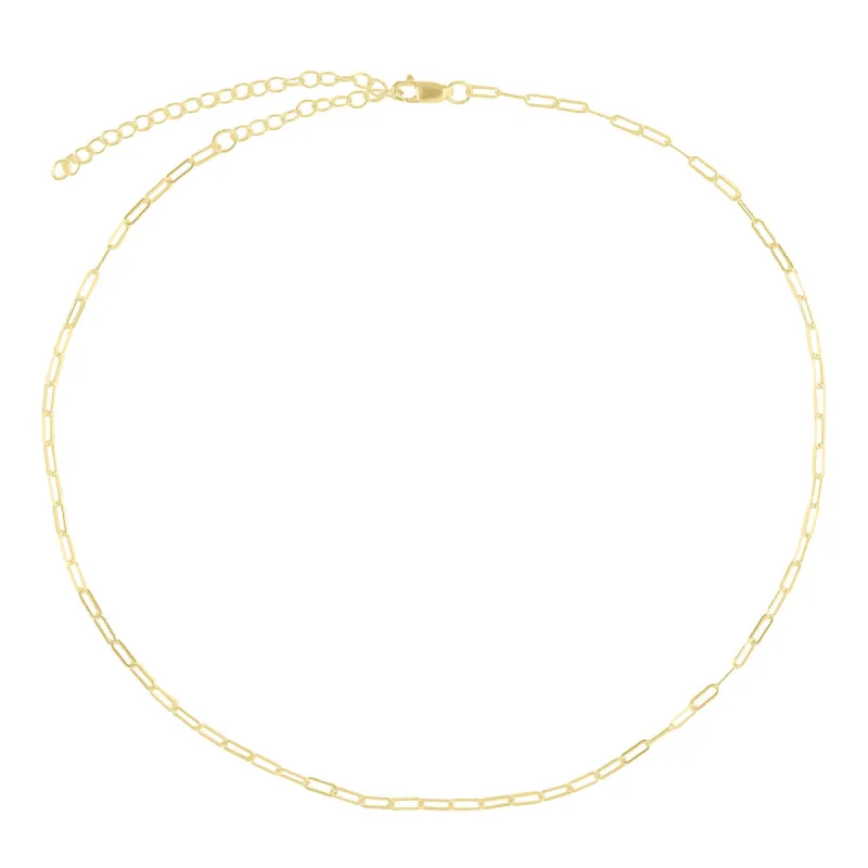 14k Gold Luna Choker sold by Tiny Tags