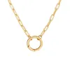 Front Clasp Pavé Date Combination Necklace sold by Tiny Tags