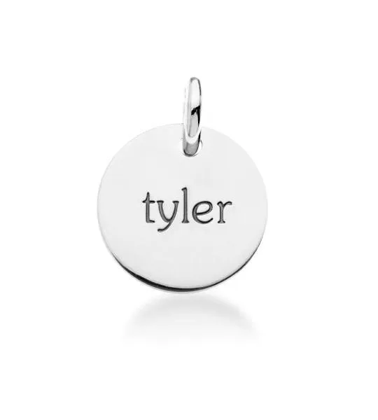14k Gold Circle sold by Tiny Tags product image thumbnail 4