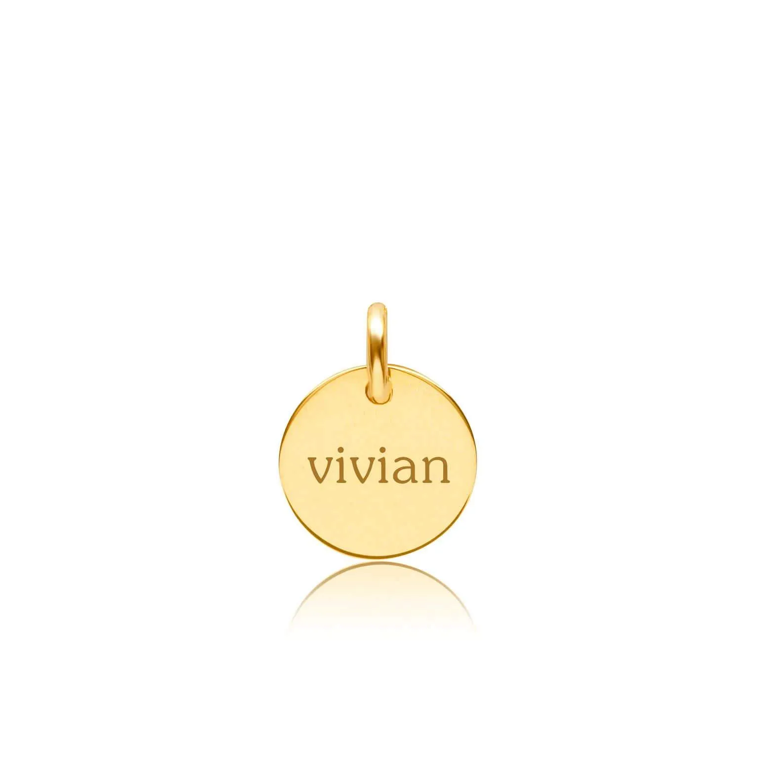 14k Gold Circle sold by Tiny Tags