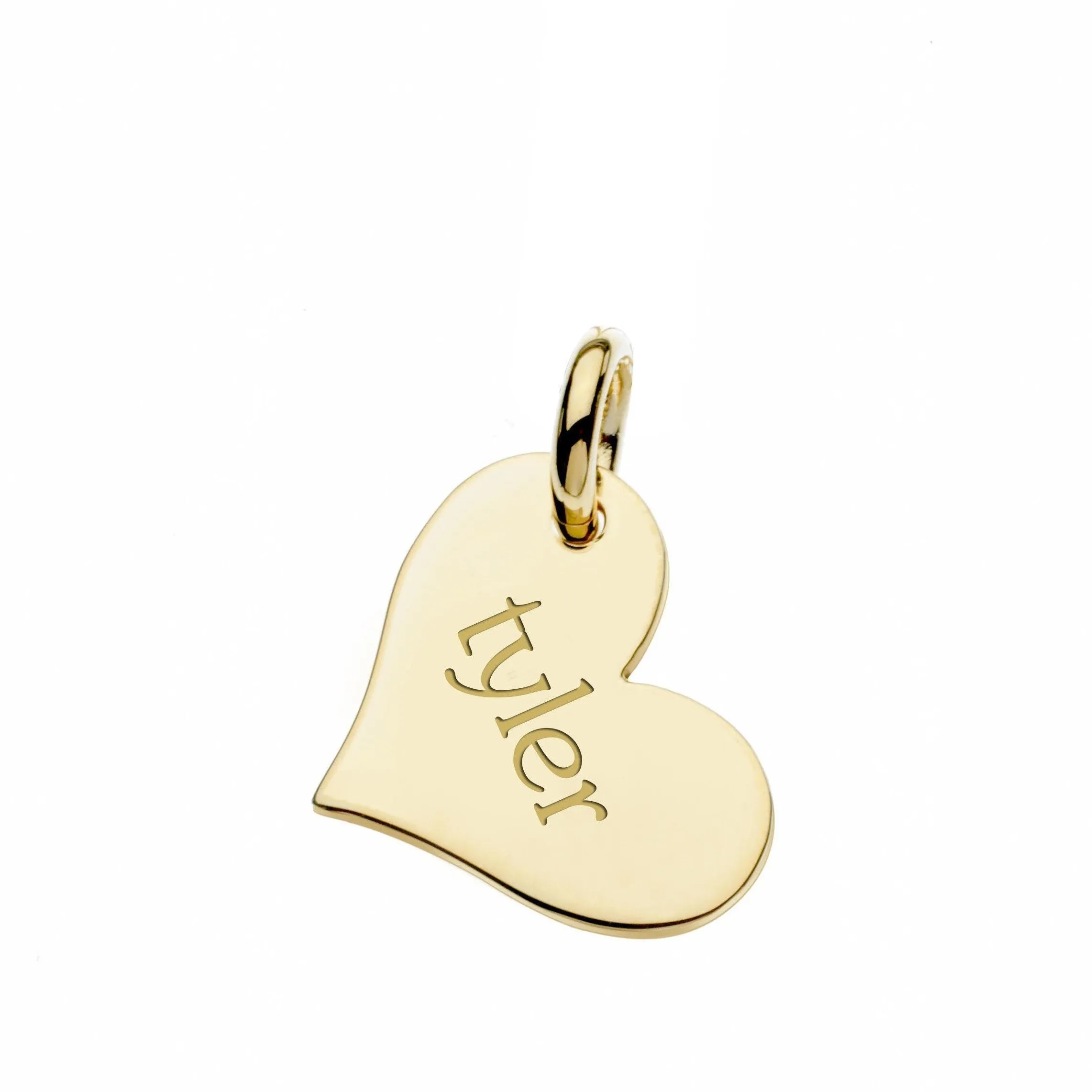 14k Gold Heart sold by Tiny Tags product image thumbnail 2