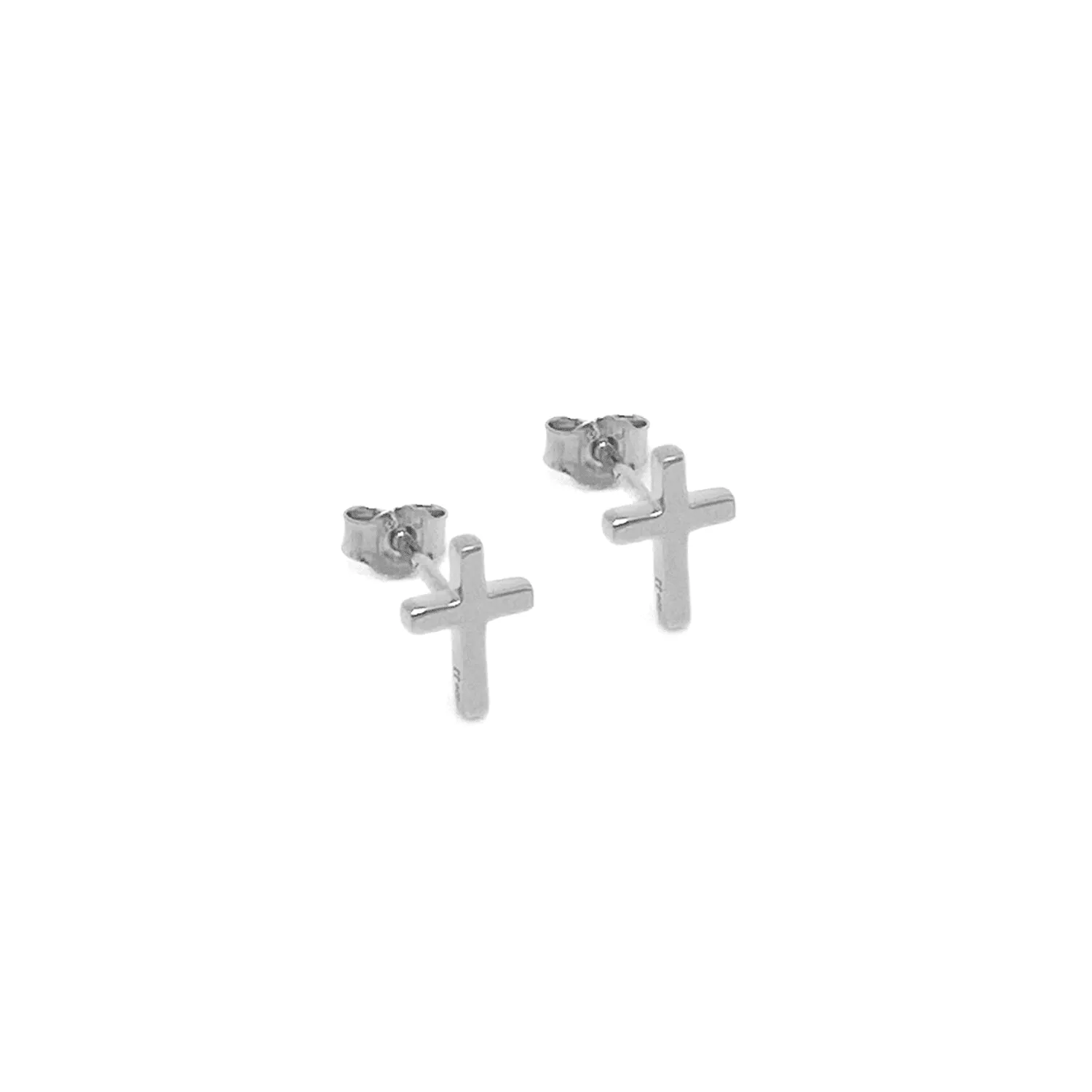 Cross Stud Earrings sold by Tiny Tags