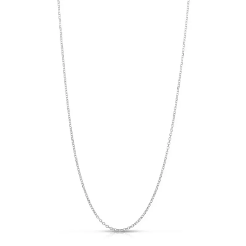 Sterling Silver Cable Chain sold by Tiny Tags