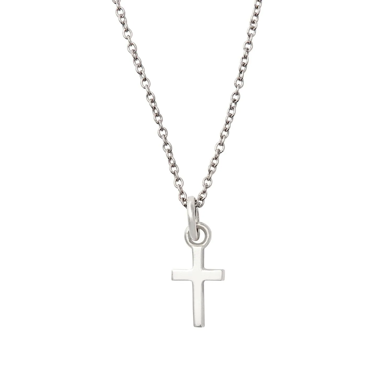14k Gold Cross Necklace sold by Tiny Tags product image thumbnail 4