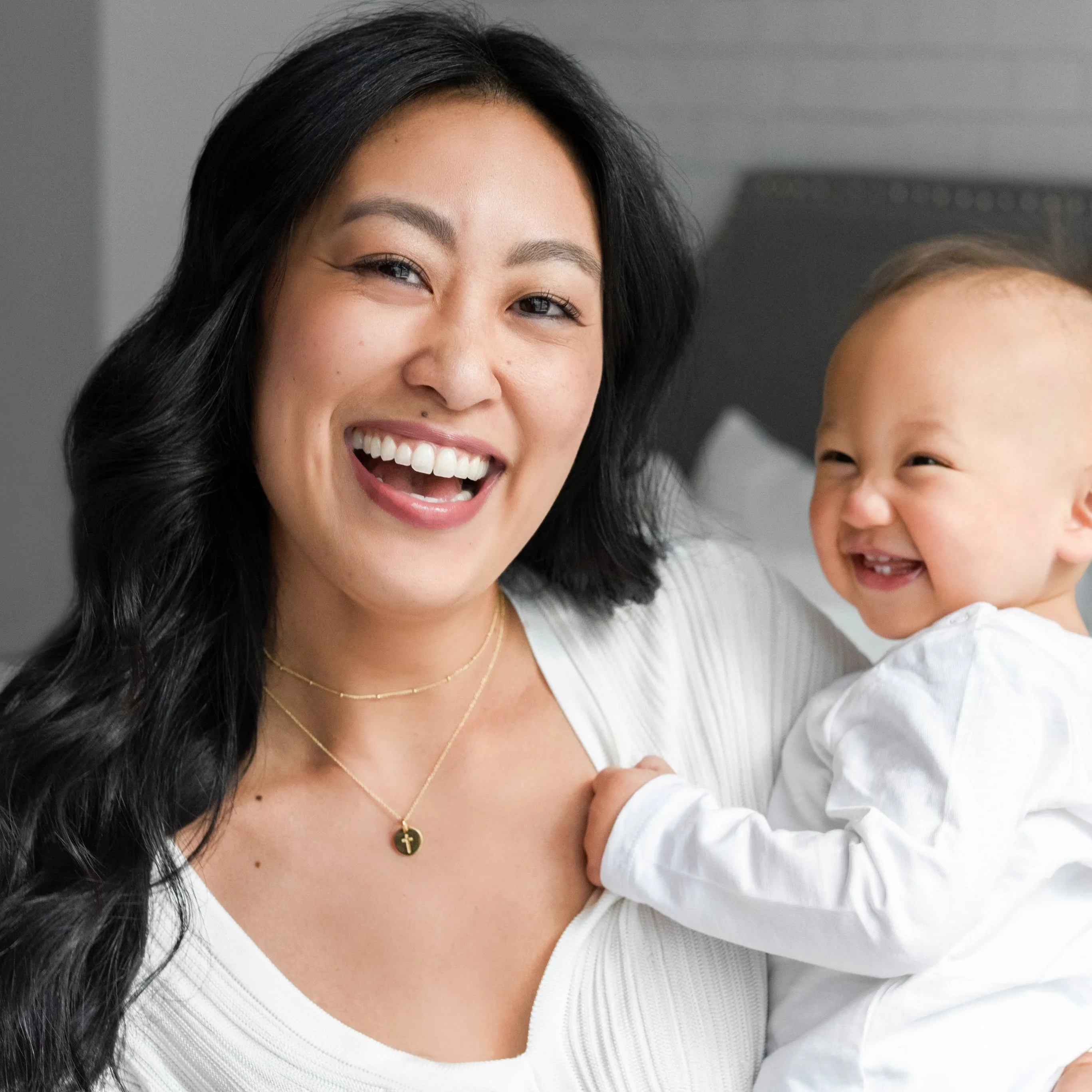 Gold Engravable Cross Necklace sold by Tiny Tags product image thumbnail 3