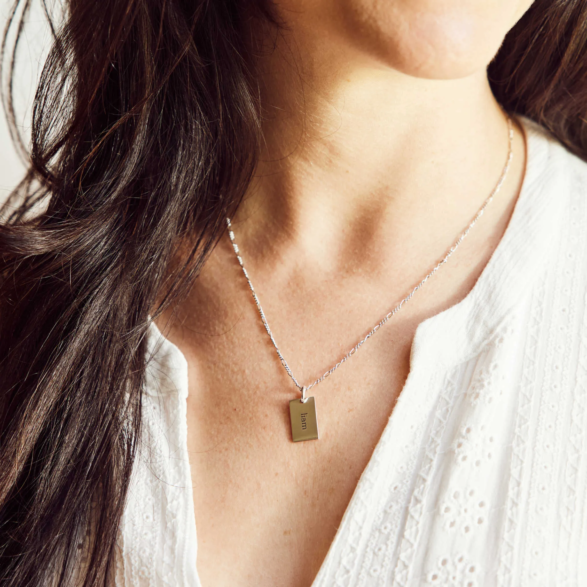 Mini Figaro Chain sold by Tiny Tags product image thumbnail 4