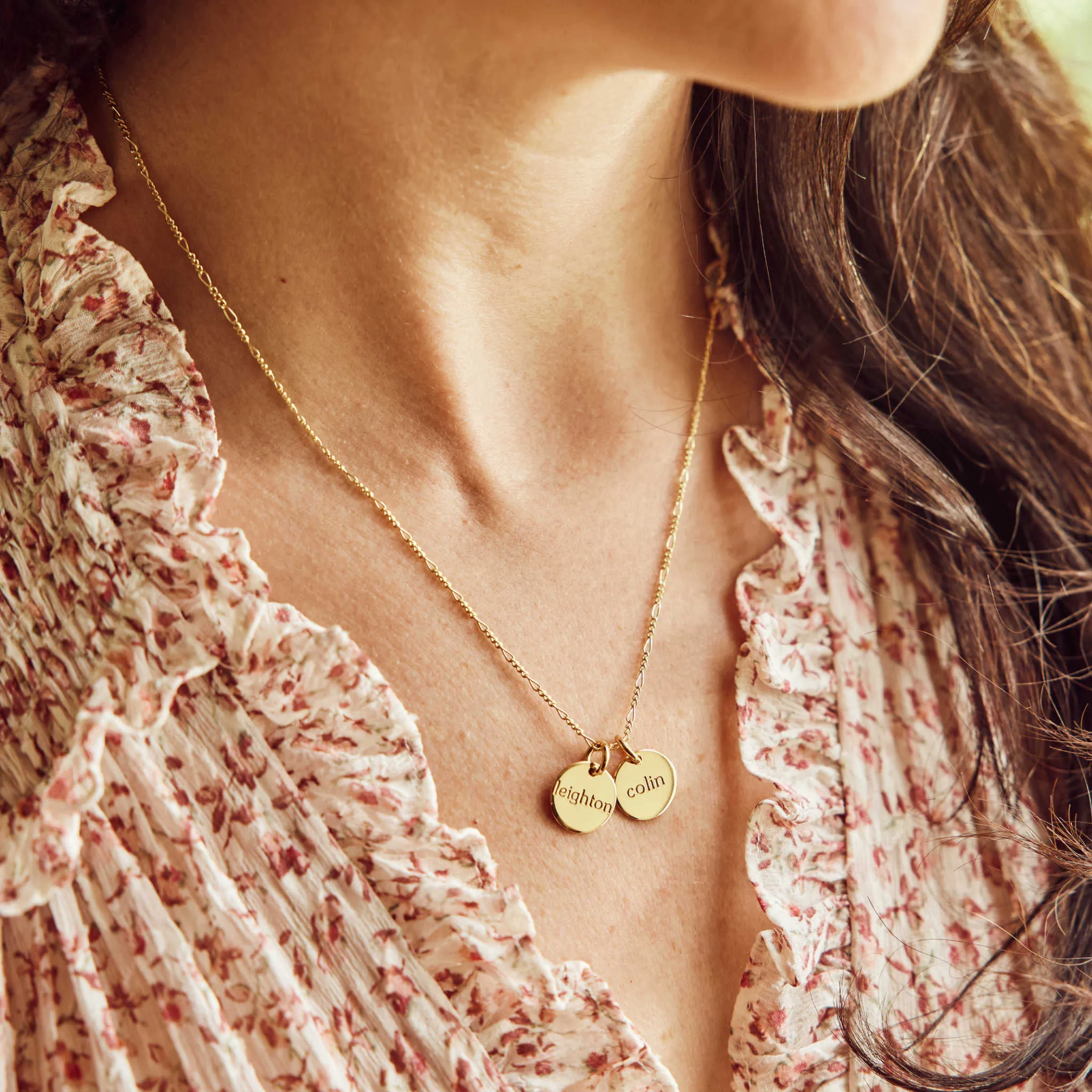 Mini Figaro Chain sold by Tiny Tags product image thumbnail 5