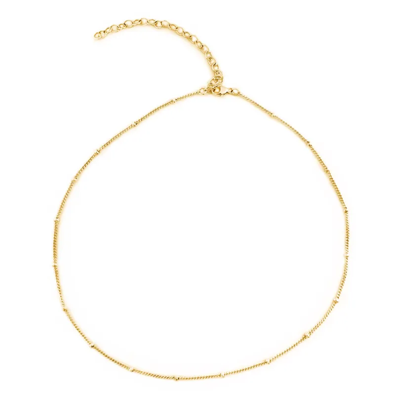 14k Gold Satellite Choker sold by Tiny Tags