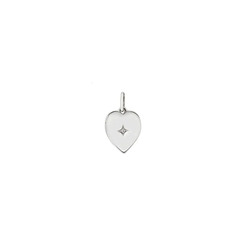 Heart Mini Locket Charm sold by Tiny Tags