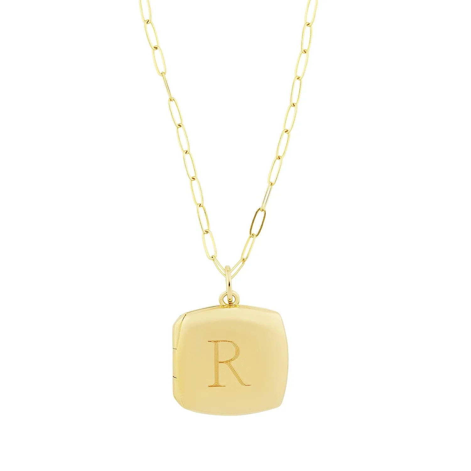 Square Locket Necklace sold by Tiny Tags product image thumbnail 4